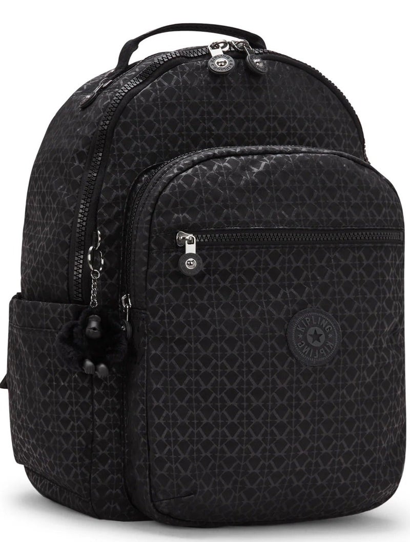 kipling Seoul Large Female Backpack -  Signature Emb - Image 5