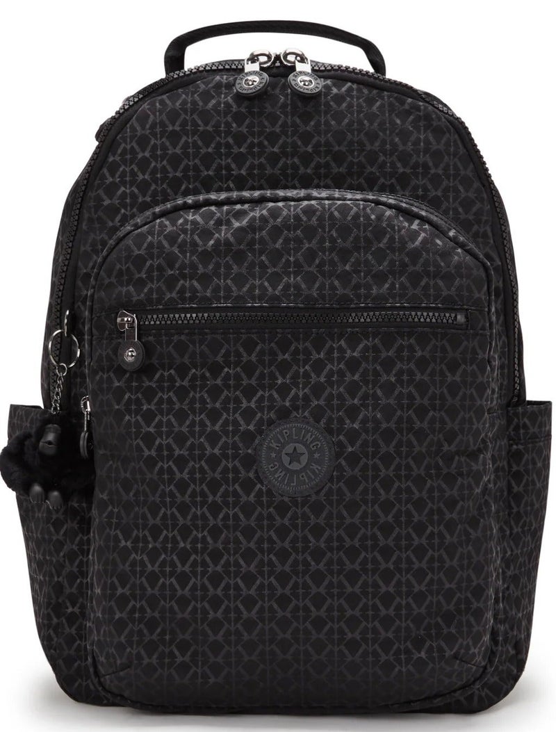 kipling Seoul Large Female Backpack -  Signature Emb - Image 1