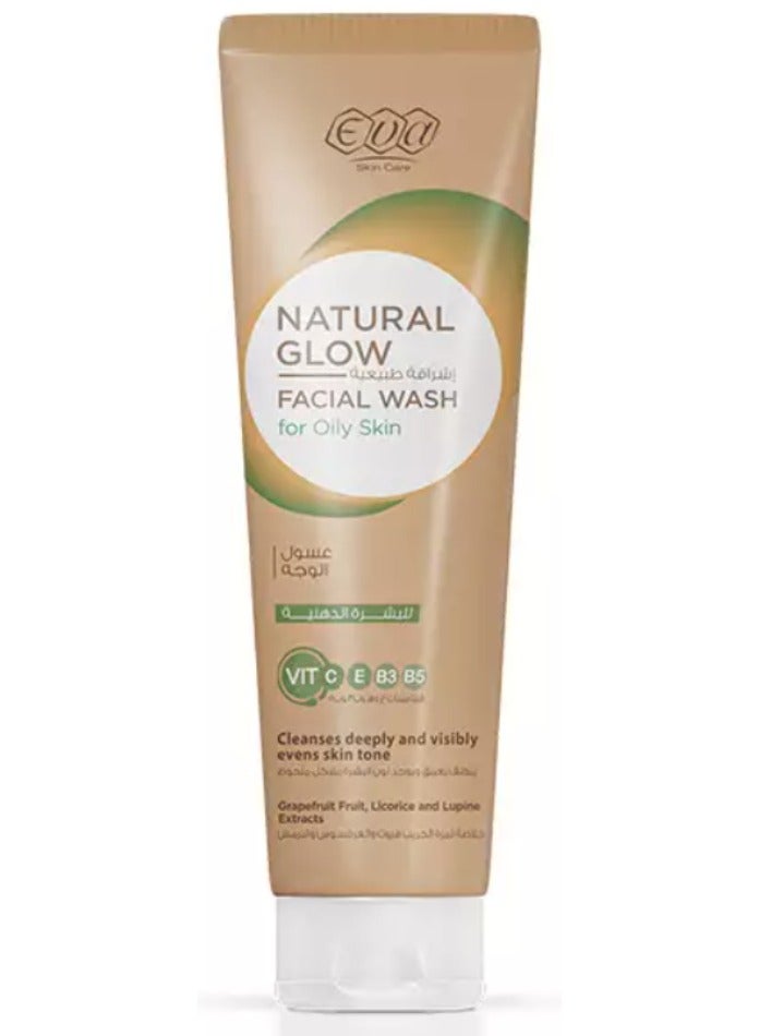 Eva Skin Care Natural Glow Facial Wash for Oily Skin - (100 ml) - Image 3