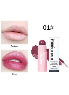 ibcccndc Plump Lip Balm 01, Lightweight Color and Smooth Texture, Blooms To Your Custom Shade by Reacting With The PH Level of Your Lips, Making Your Lips Look Bright and Shiny, Keep Your Makeup All The Time  - Image 1