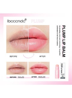 ibcccndc Plump Lip Balm 01, Lightweight Color and Smooth Texture, Blooms To Your Custom Shade by Reacting With The PH Level of Your Lips, Making Your Lips Look Bright and Shiny, Keep Your Makeup All The Time  - Image 5