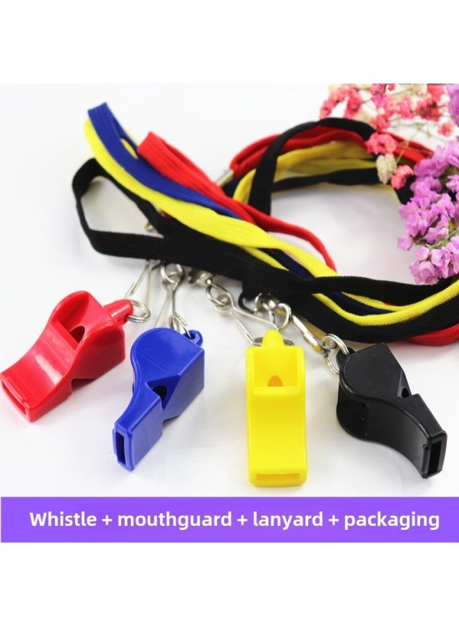 Generic Direct Sales Yuyao ABS Plastic Non-nuclear Whistle Children Football Basketball Referee Special Outdoor Whistle-color:fox Blue - Image 1