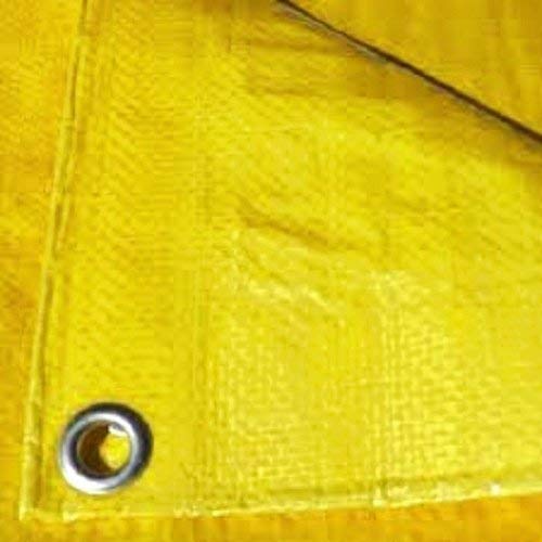 RK TRENDS 20 Ft X 25 Ft Yellow Heavy Duty Tarpaulin Tirpal Tadpatri Tharpai Thadika Extra Strong Eyelets UV Resistant 100 Waterproof Virgin 6 Layer MLCL 3D Rib Technology1 No RK  - Image 4