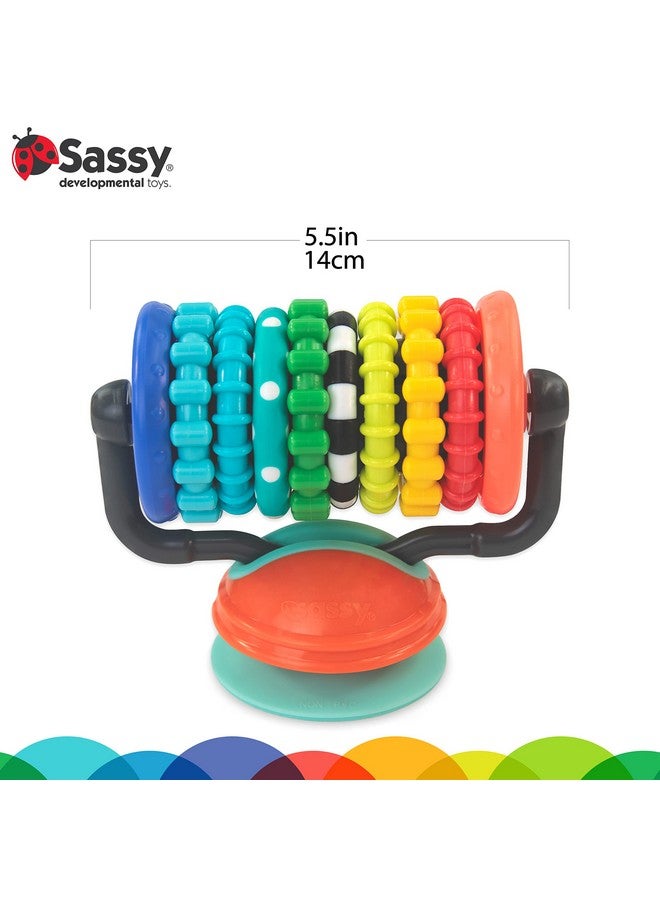 Sassy Eco Rings Around Tray Toy | Made Green with Plant-Based Plastic | 6+ Months - Image 3