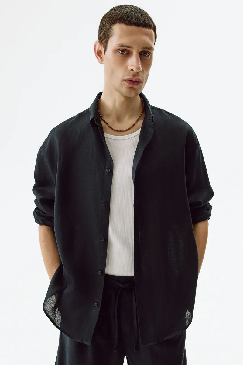 H&M Relaxed Fit Linen shirt