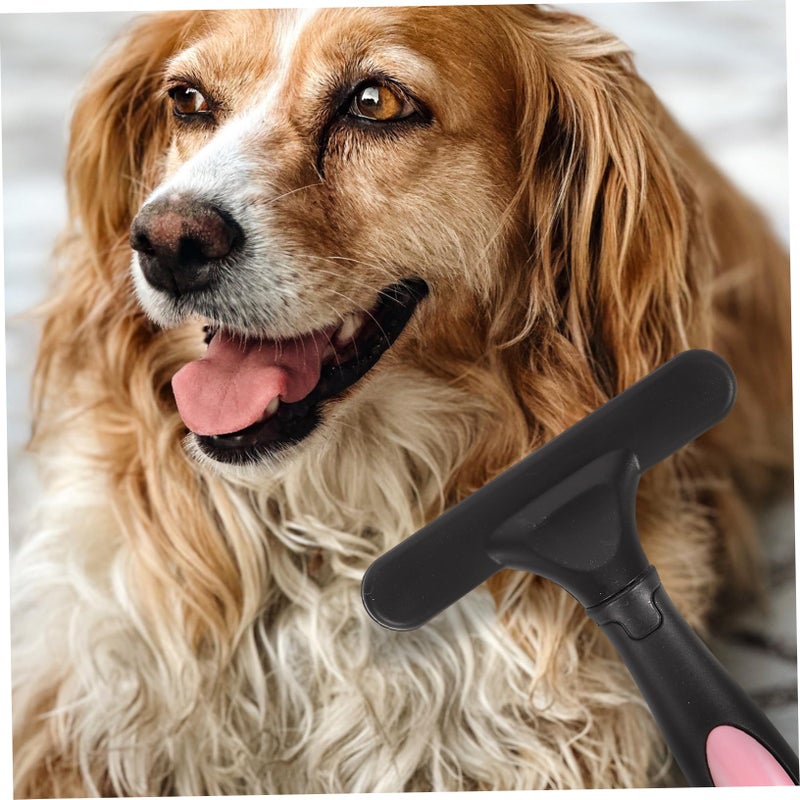 Blue Horse Grooming Brush For Shedding Curly Hair Pet Comb Puppy Cat - Image 4