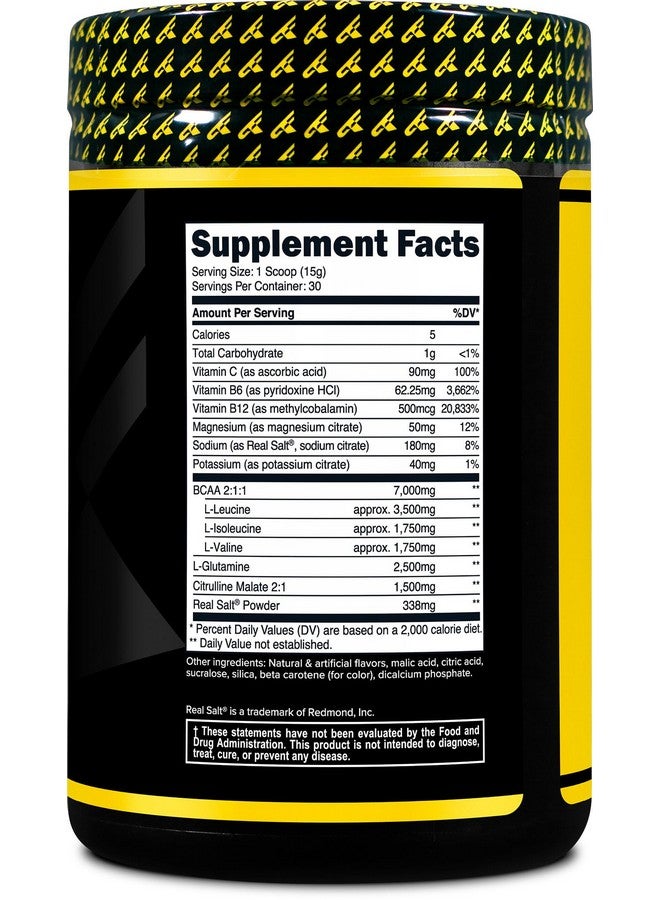 Primaforce BCAA Powder (Pineapple Mango) (30 Servings) - 7000MG 2:1:1 BCAAs, Post-Workout Recovery Drink with Amino Acids and Real Salt for Men & Women - Image 4