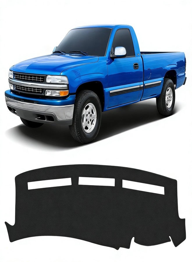 KUST Car Dash Cover for 1999-2006 GMC Sierra/Chevy Chevrolet Silverado 1500 2500 3500 HD,2000-2006 GMC Yukon/Yukon XL/Chevy Suburban Tahoe Avalanche Dashboard Cover Accessories for Sierra/Silverado - Image 1