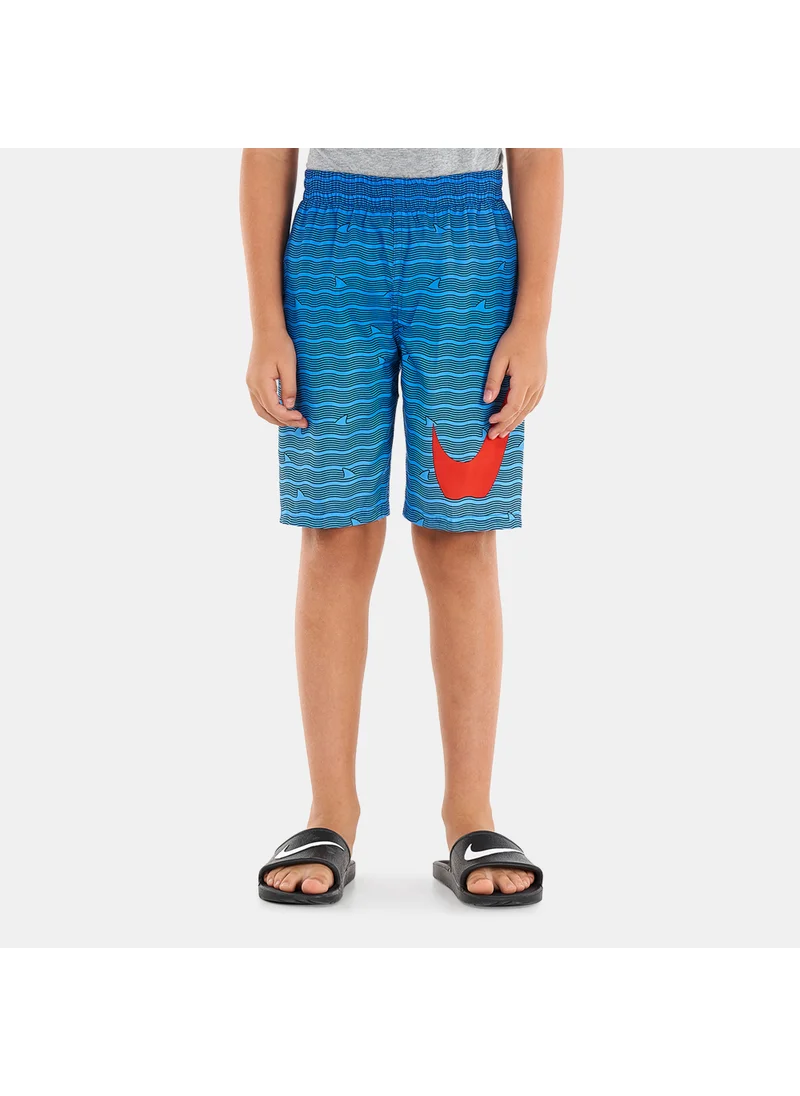Nike Kids’ Shark Stripe Rise 8-Inches Volleyball Shorts (Older Kids)