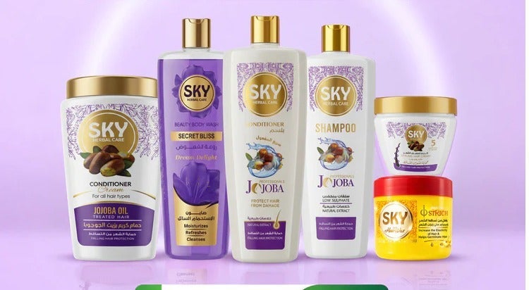 Sky Herbal Care Jojoba Oil Complete Hair Care Set - Image 2