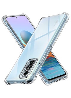 Shockproof transparent case compatible with Xiaomi Redmi Note 10 Pro