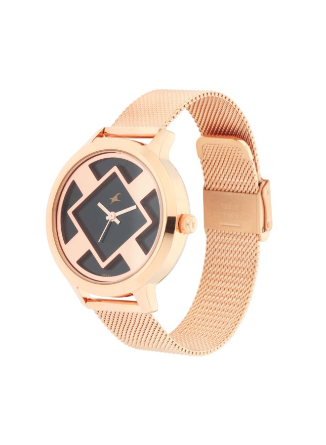 fastrack ساعة Fastrack 6210WM01/NN6210WM01 Ananya Panday النسائية ذات المينا الأزرق - Image 2