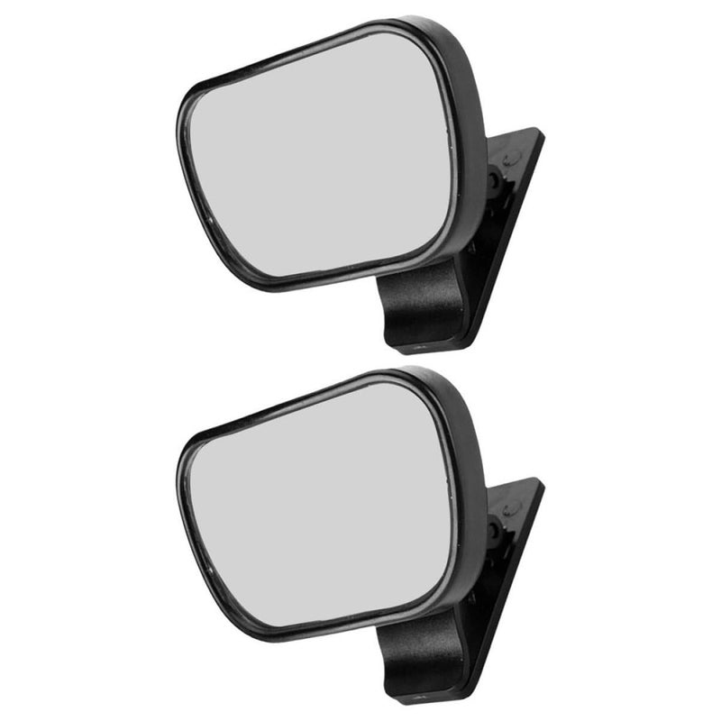 2pcs Suction Cup Shatterproof Baby Car Mirror Rear Facing Backseat Wide Angle View - Image 2