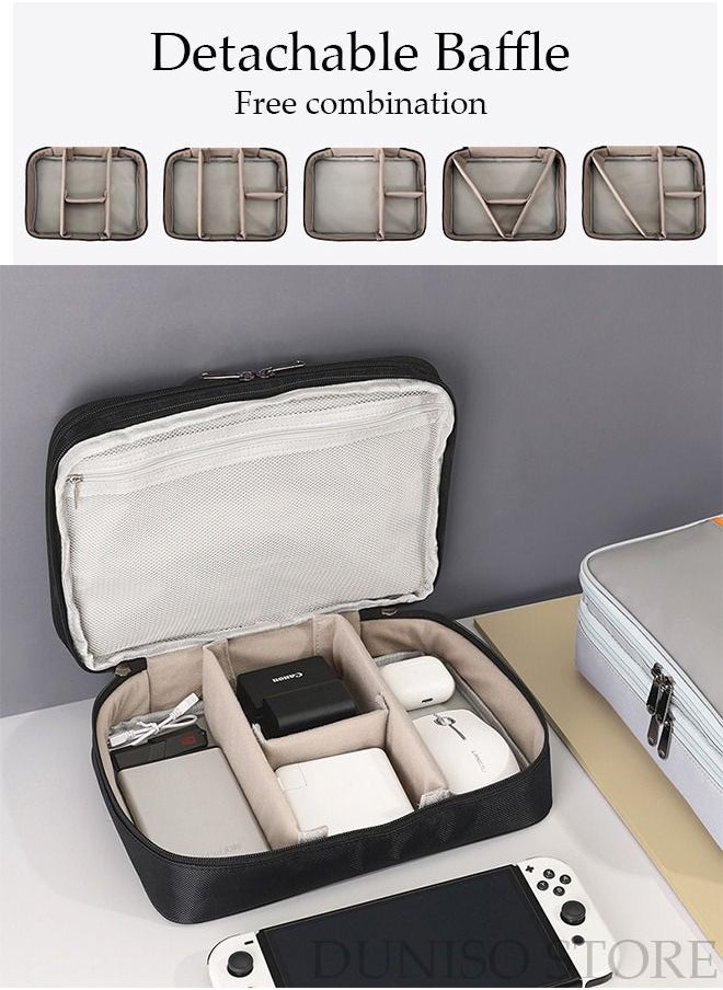 Portable Digital Storage Bag Set Data Cable Storage Bag Waterproof and Wearproof Electronic Organizer Pouch Bag for Data Cable Headphone Power Bank U Disk - pzsku/ZB114B0864958D664D49DZ/45/_/1692754769/46c9d2bf-efb4-4b5c-ab04-e3f5ff7cba4f