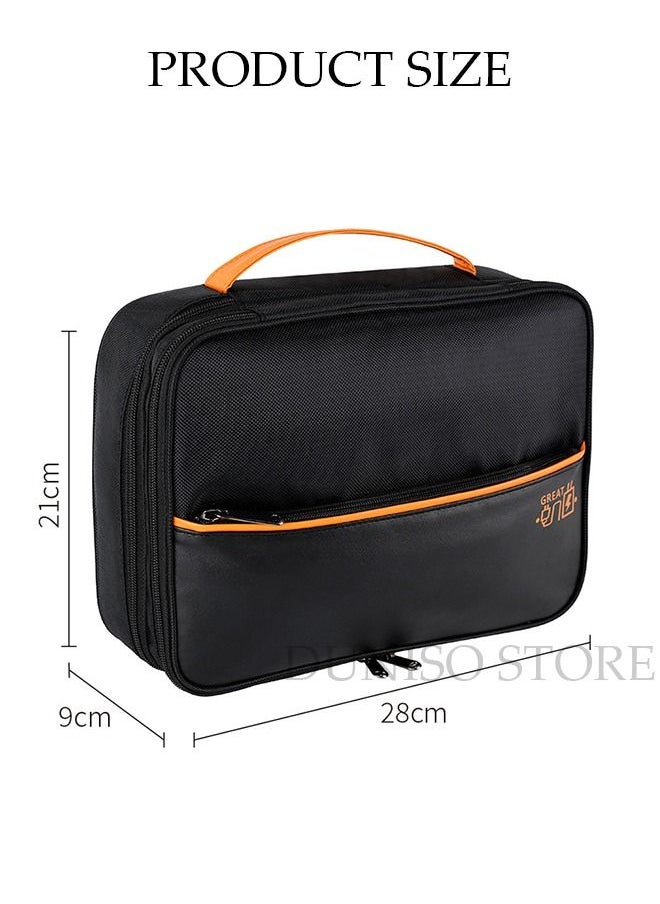 Portable Digital Storage Bag Set Data Cable Storage Bag Waterproof and Wearproof Electronic Organizer Pouch Bag for Data Cable Headphone Power Bank U Disk - pzsku/ZB114B0864958D664D49DZ/45/_/1692754769/bb9f66e5-68f4-41d2-aad4-60d62635a368