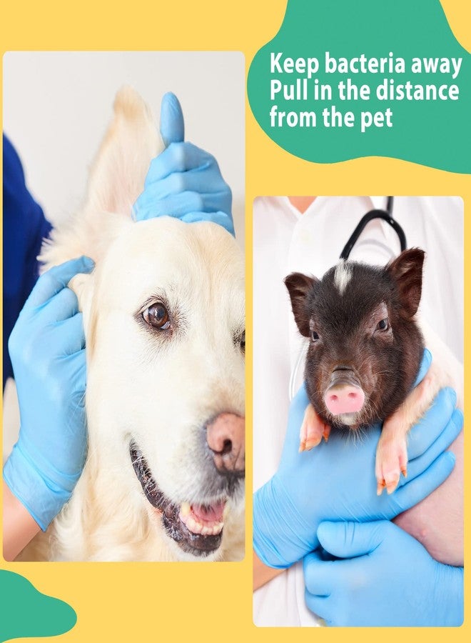 Woanger 200 Pieces Kids Nitrile Gloves Disposable Cleaning Gloves Household Cooking Gardening Crafting Accessories No Latex(Small) - Image 4