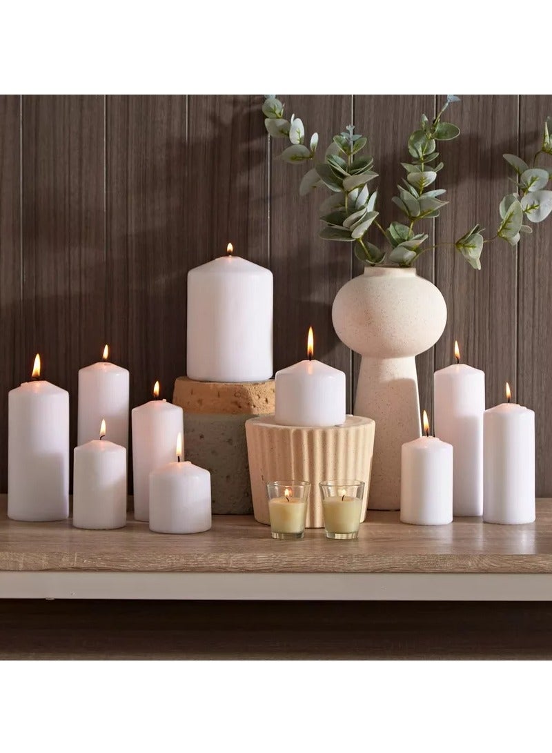 هوم بوكس طقم شموع عمودية من ريدا مكون من قطعتين - 6.3×10 سم - Image 3