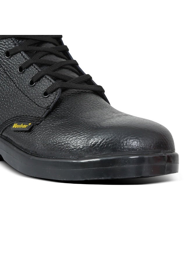 Vaultex VNA High Ankle Steel Toe Safety Shoes, Black, 45 - Image 4