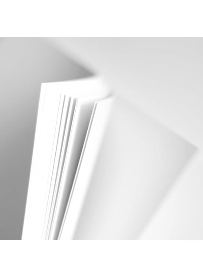 firstnock 300 GSM A5 White Card Stock Paper Matt Finish, Thick White Paper 50 Sheets Perfect for Crafting, Scrapbooking, Invitations, and More - Image 2