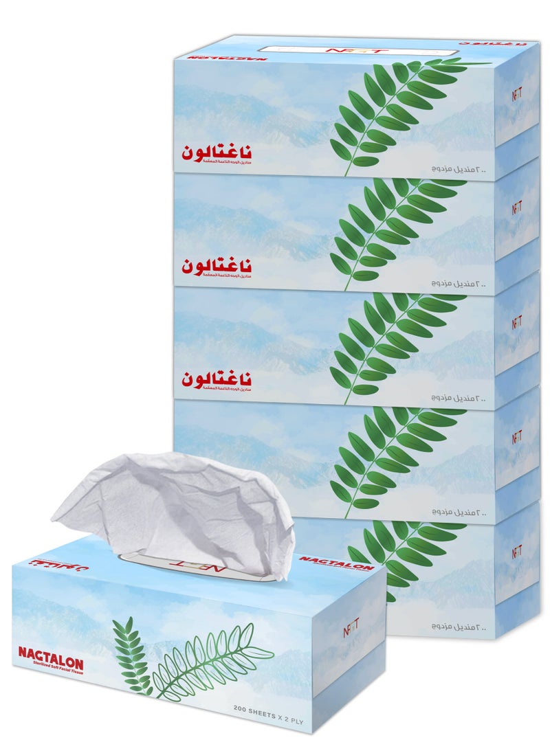 NAGT NAGTALON STERILIZED SOFT FACIAL TISSUE 200 SHEETS 2PLY 