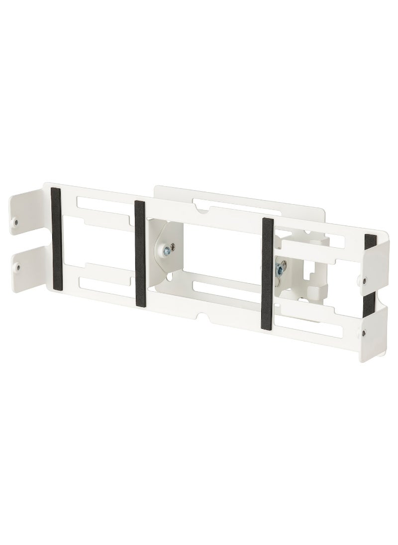 Heavy-Duty Adjustable Metal Wall Bracket for Shelves and TVs White