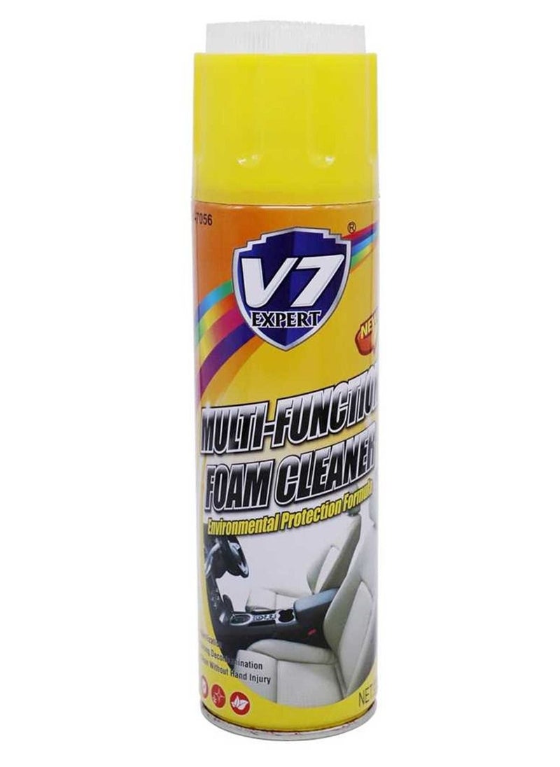 V7 Expert - V7 Expert Profession Multi Purpose Cleaner Foam Deep Cleaning Car Interior Trim Aging 650ML - Image 1