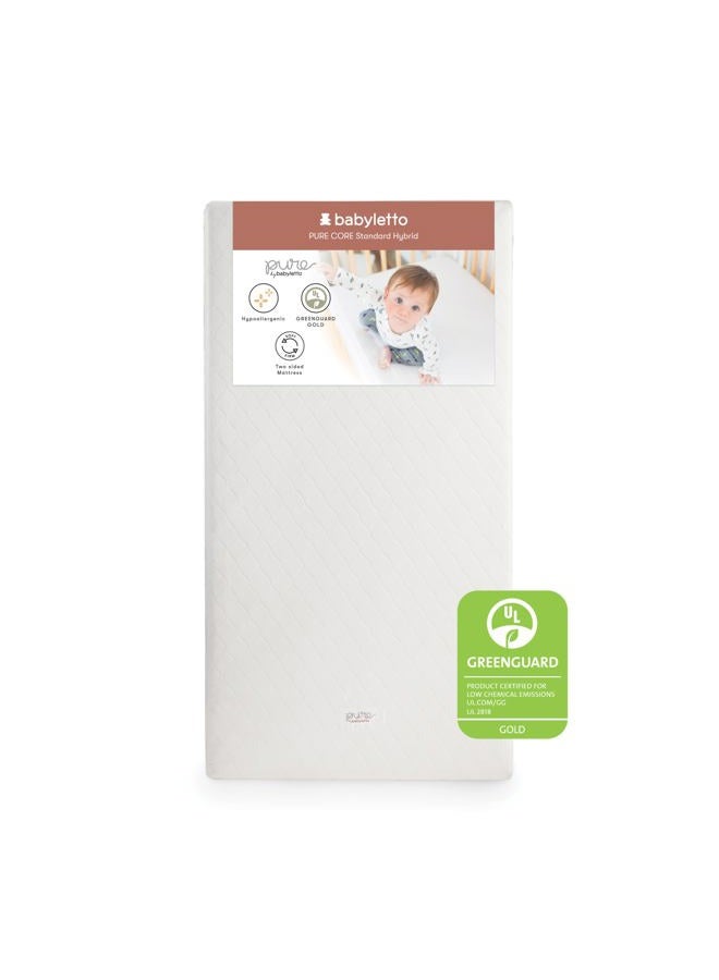 Babyletto Pure Core Crib Mattress, Hybrid Quilted Waterproof Cover, 2-Stage, Greenguard Gold Certified - Image 4