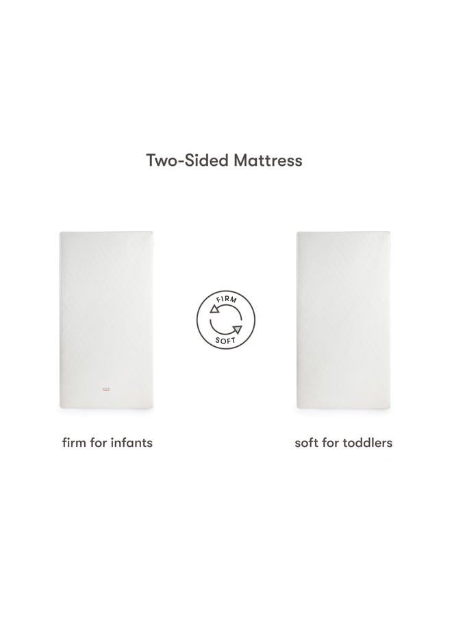 Babyletto Pure Core Crib Mattress, Hybrid Quilted Waterproof Cover, 2-Stage, Greenguard Gold Certified - Image 2