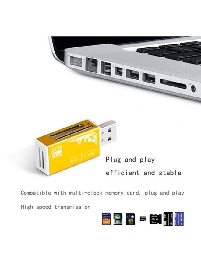 COYO قارئ بطاقات ذكي شامل أبيض/أصفر - Image 3