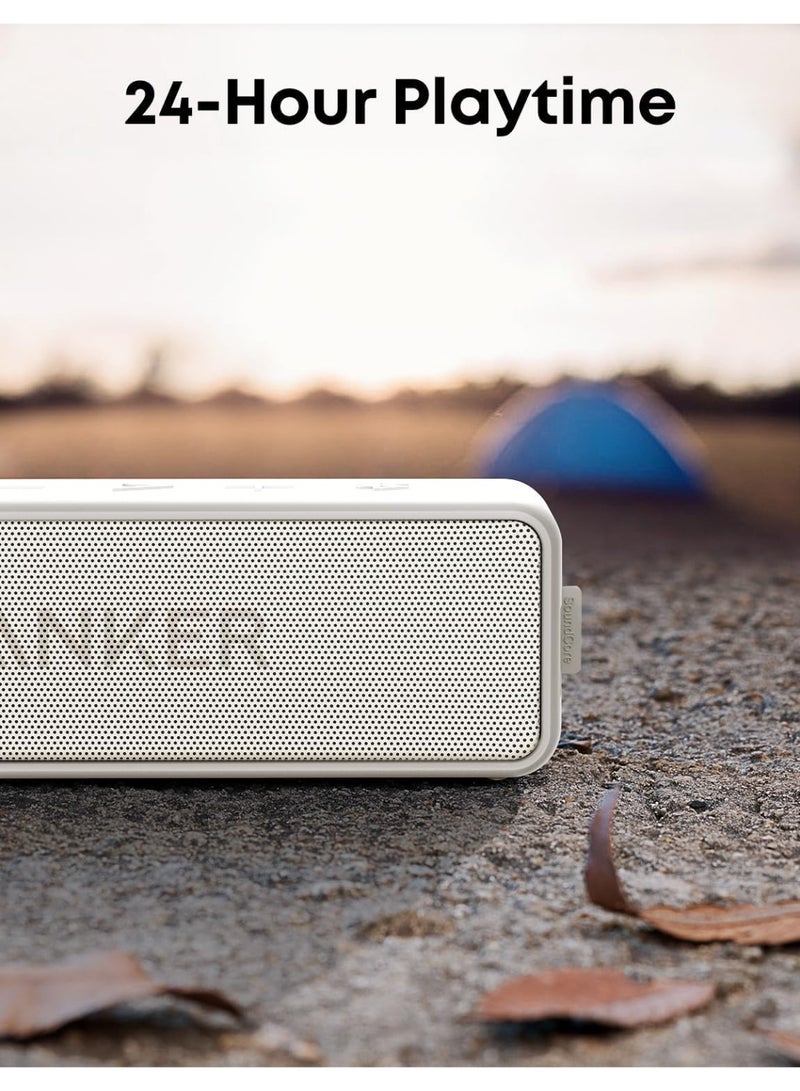 Anker Soundcore 2 Portable Bluetooth Speaker with 12W Stereo Sound, BassUp, IPX7 Waterproof, 24-Hour Playtime, Speaker for Home, Outdoors, Travel - Image 5