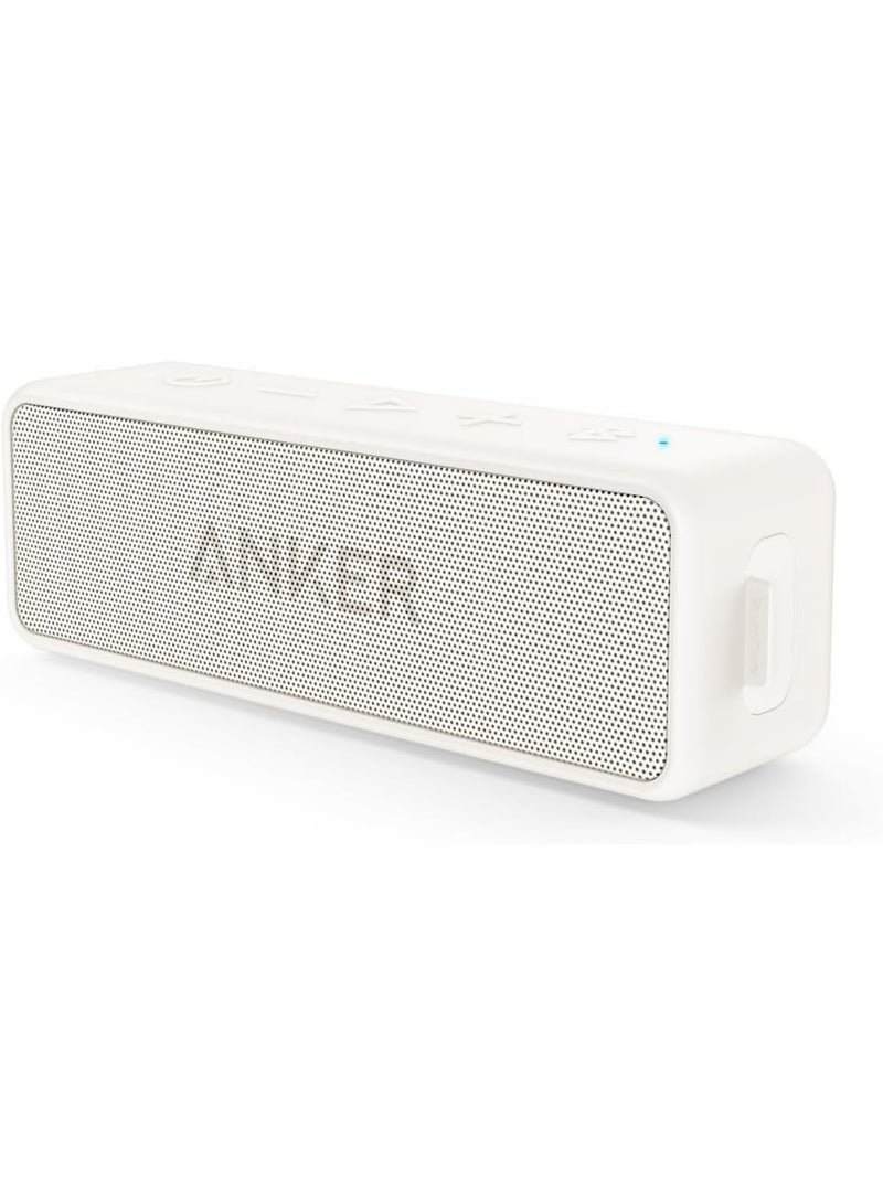 Anker Soundcore 2 Portable Bluetooth Speaker with 12W Stereo Sound, BassUp, IPX7 Waterproof, 24-Hour Playtime, Speaker for Home, Outdoors, Travel - Image 1