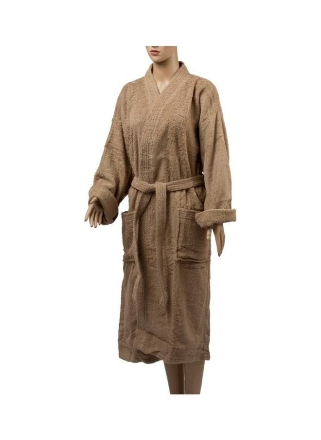 NIBEMINENT - Bath Robe Brown XL - Image 1