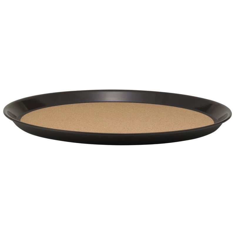 Winco Cork Tray, 14-Inch, Black, Brown - Image 2