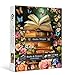 PICKFORU Vintage Book Puzzles for Adults 1000 PiecesPICKFORU Retro Flower Garden Jigsaw Puzzle Wildflower PagesDifficult Plant Floral Puzzle for Book Lovers - Image 2