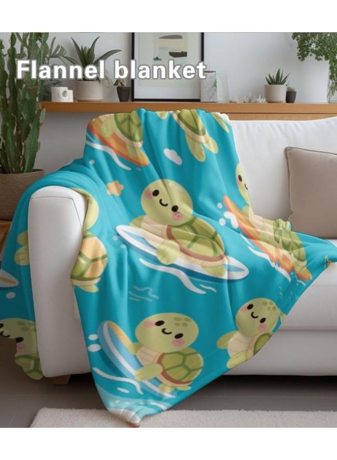 عام بطانية رقيقة من الفانيلا (حرارة ومريحة، ومناسبة للنوم واستخدام اللعبة والغبار والرمل) 150 سم * 200 سم - 539 - Image 1