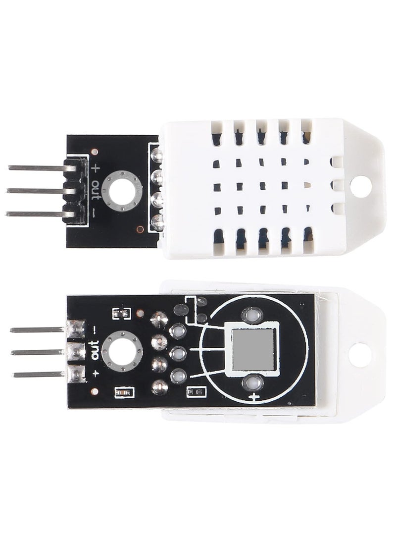 Excefore 3Pcs DHT22 Temperature and Humidity Sensor Module, AM2302 Digital Temp Humidity Gauge Monitor, Electronic Practice DIY Replace SHT11 SHT15  - Image 3