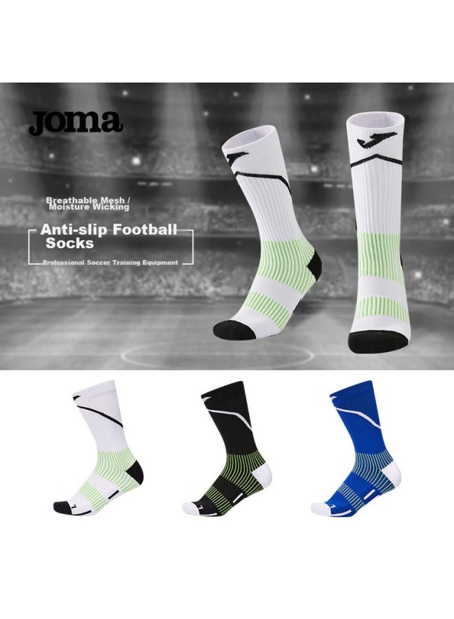 Joma Mid-calf Soccer Socks For Children, Thickened Terry Bottom, Non-slip, Wear-resistant, Moisture-absorbing, Breathable, Compression Socks For Running, Basketball, And Sports - Image 2