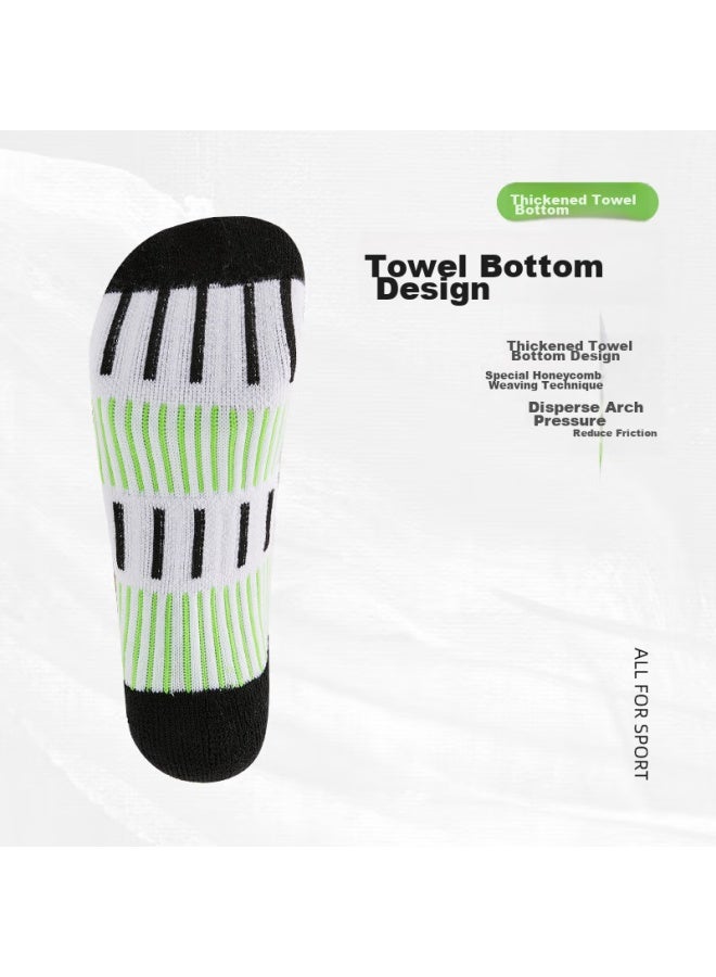 Joma Mid-calf Soccer Socks For Children, Thickened Terry Bottom, Non-slip, Wear-resistant, Moisture-absorbing, Breathable, Compression Socks For Running, Basketball, And Sports - Image 5