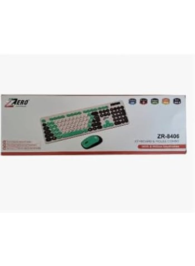 Zero Wireless keyboard and Mouse Compatible with Windows, Mac and Linux operating systems - from - Image 2