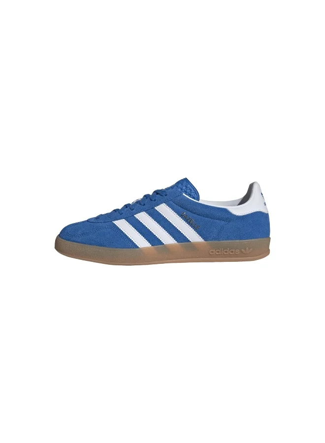 اديداس Adidas GAZELLE INDOOR Blue CASUAL Trainers FOR MEN 13.5