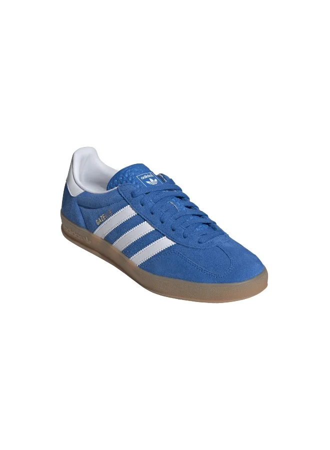 اديداس Adidas GAZELLE INDOOR Blue CASUAL Trainers FOR MEN 13.5