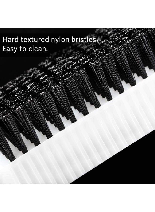 YelaJoy Plastic Nail Cleaning Brush Set, 4 Pack Double Sided Soft Hand Scrubbing Brushes, Hygienic Reusable Design Brushes for Fingernails and Toenails Dirt Removal, White - Image 5