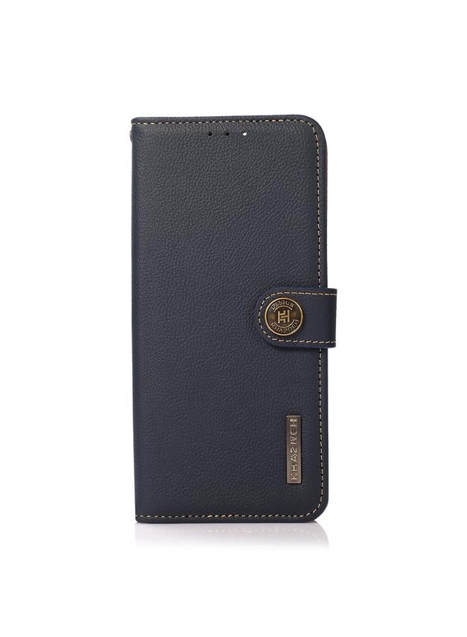 S-TOP Case For Honor X50i 5G/90 Lite KHAZNEH Custer Genuine Leather RFID Phone Case - Image 2