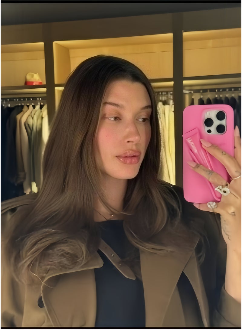 rhode Silicone Lip Holder for Cell Phone, Lip Gloss Adhesive Sleeve for Phone, Lip Holder Stick-on Phone Case, Back Stick On Holder for iPhone Phones（SHORTCAKE） - Image 5