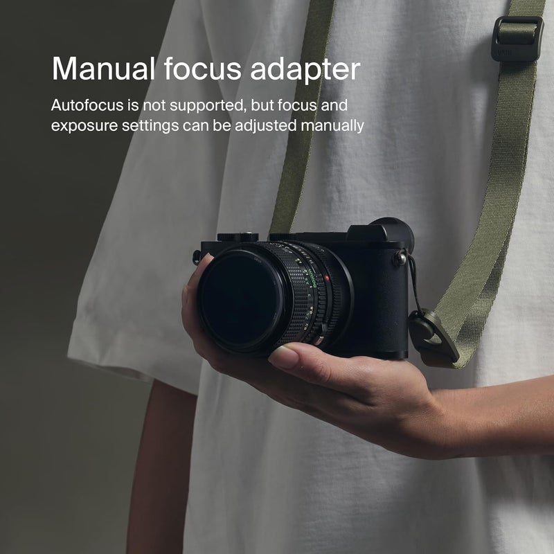 Urth Lens Mount Adapter: Compatible with Minolta Rokkor (SR/MD/MC) Lens to Sony E Camera Body - Image 3