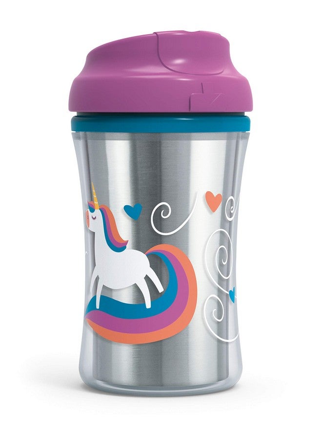 NUK First Essentials By Nuk Seal Zone Insulated Cuplike Rim Sippy Cup 9 Oz 2 Count (Pack Of 1) - Image 5