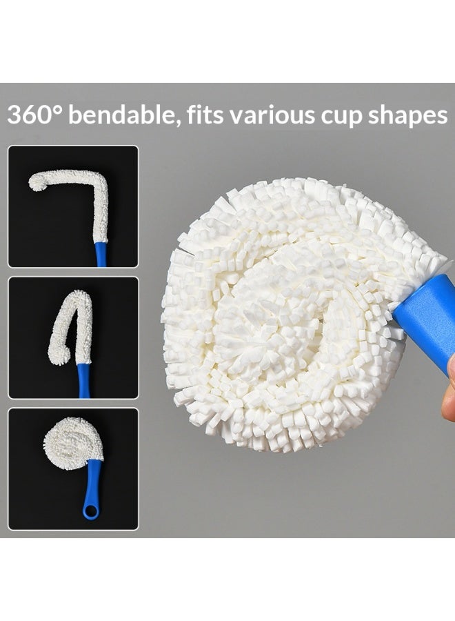Long-Handled Sponge Brush, Multi-Functional Stemmed Glass/Kettle, Flexible Sponge Brush - Image 2