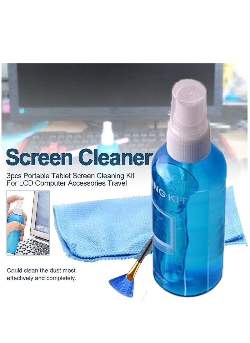 هينغ - طقم تنظيف شاشة LCD متعدد الأغراض 3 في 1 لأجهزة الكمبيوتر المحمول والكمبيوتر و LED و Smart Phone LCD Cleaner Suit (100ML) - Image 1