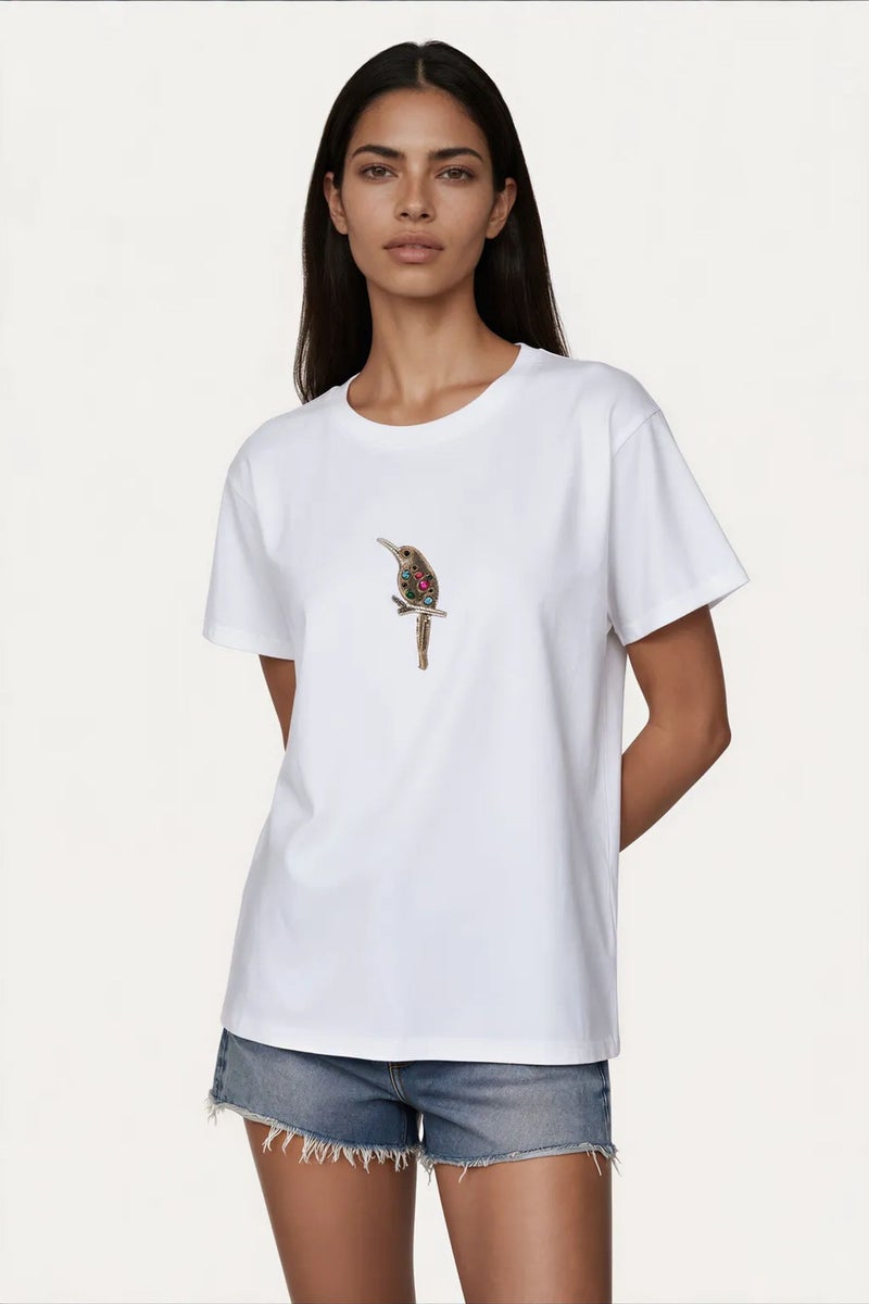 Jennyfer Women's Cotton T-Shirt - Image 1