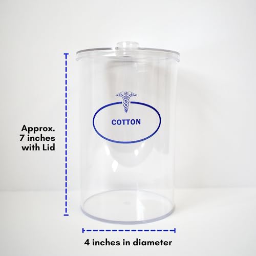BV Medical Clear Sundry Jars, Labeled, Unbranded, Set of 5 each - Image 4